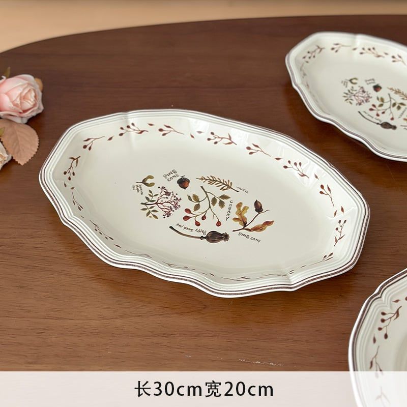  Bát, Đĩa Pine Cone 