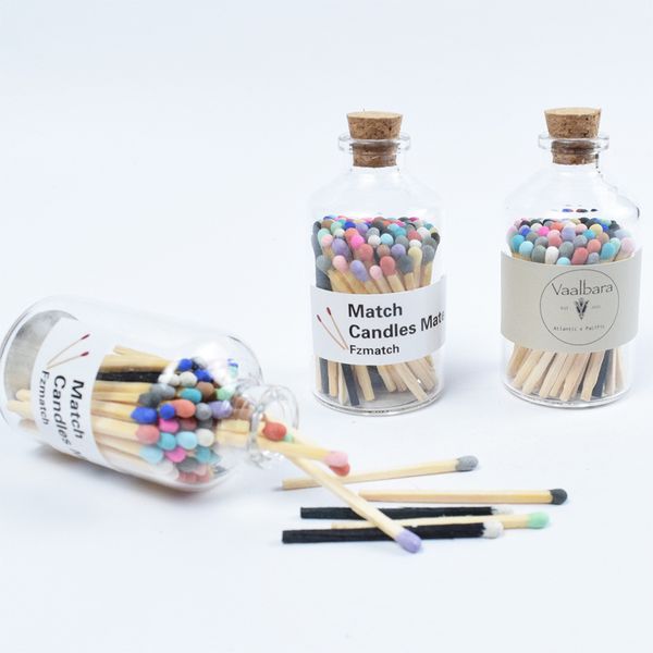  Lọ Diêm Thuỷ Tinh Match Candles Mate 