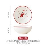  Bộ Đồ Ăn Gốm Sứ Giáng Sinh 