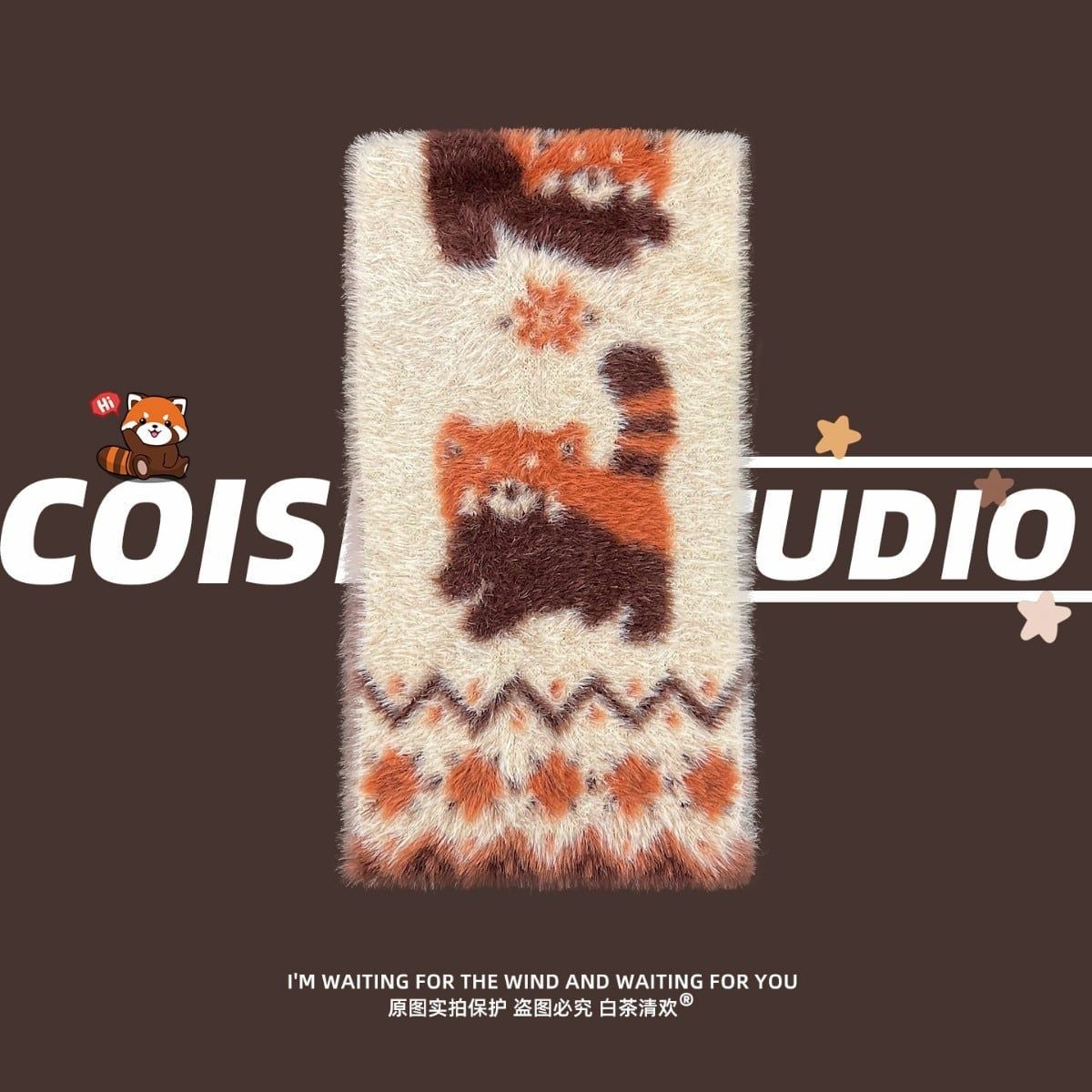  Khăn Quàng Cổ Gấu Mèo 