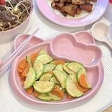  Đĩa Chia Ngăn Hello Kitty 