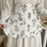  Tạp Dề In Hoa Phong Cách Lolita Dễ Thương 