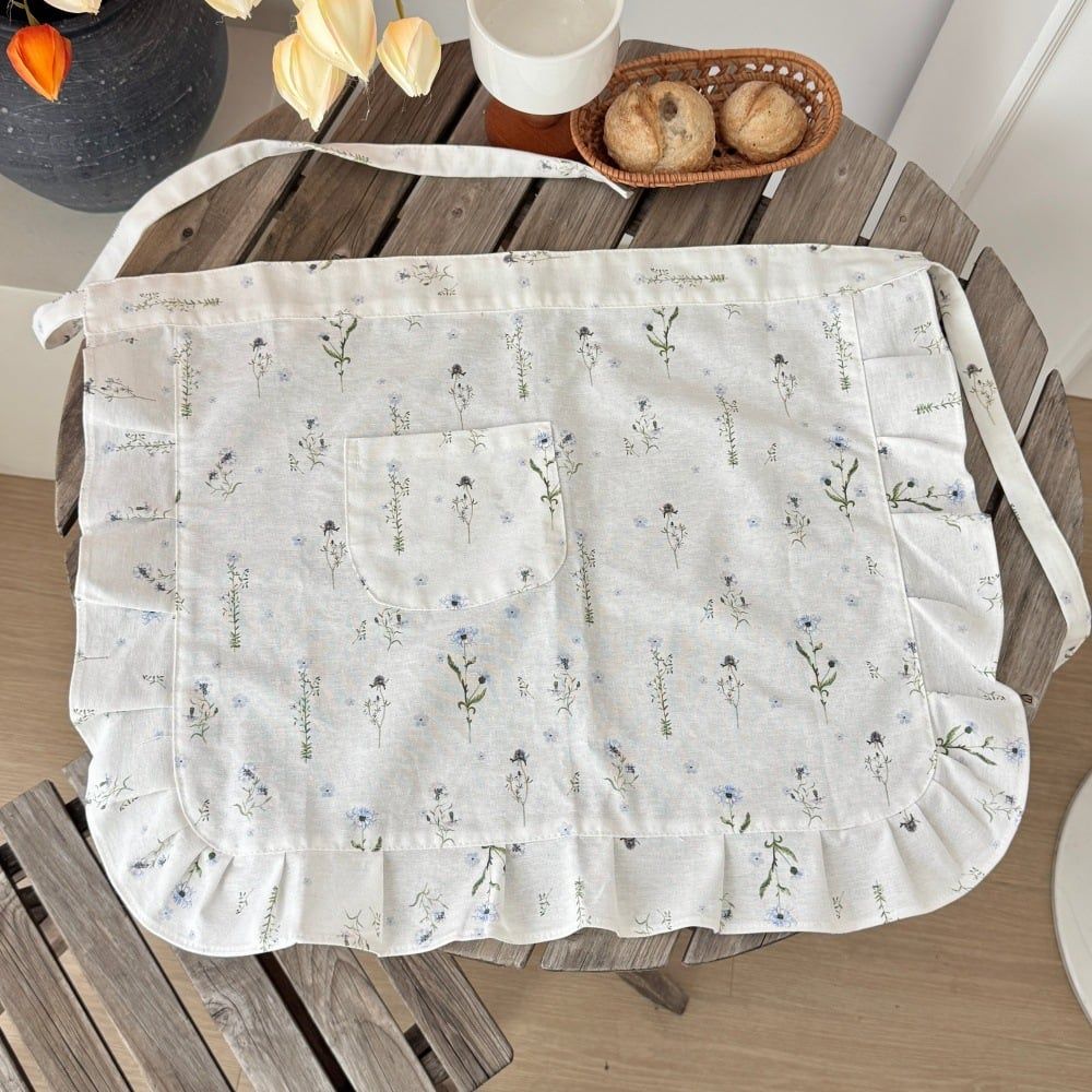  Tạp Dề In Hoa Phong Cách Lolita Dễ Thương 