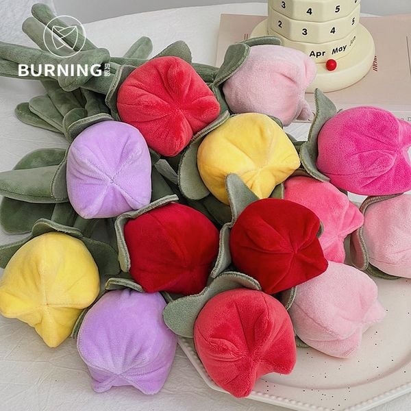  Cành Hoa Tulip Bông 