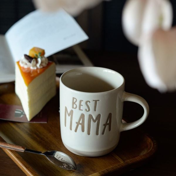  Cốc Sứ Best Mama Retro 