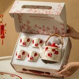  Bộ Ấm Lựu Đỏ Cát Tường 