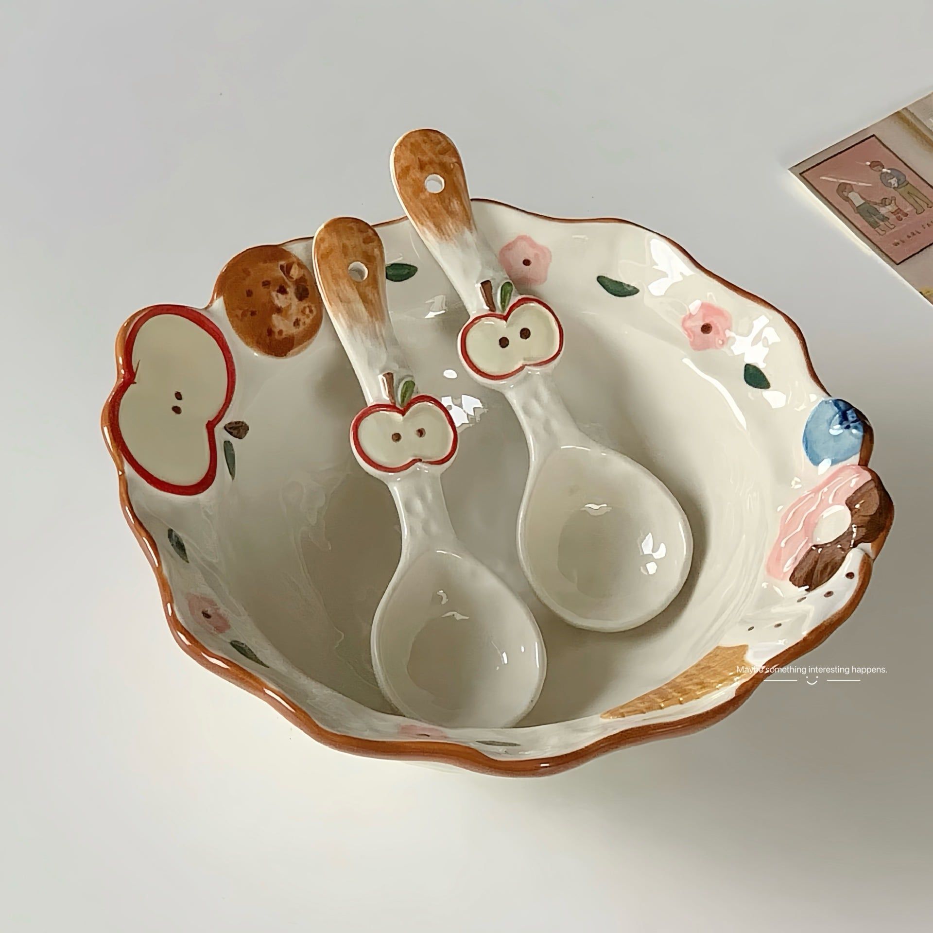  Bộ Đồ Ăn Apple Ice Cream 
