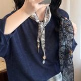  Khăn Quàng Cổ Họa Tiết Paisley 