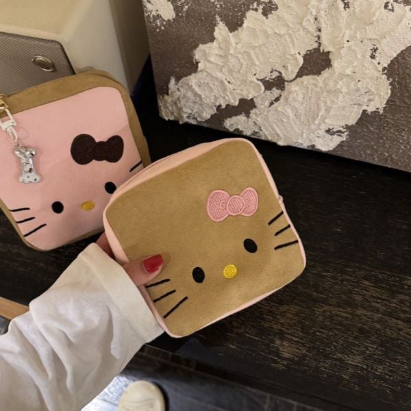  Túi Cá Nhân Cầm Tay Hello Kitty 
