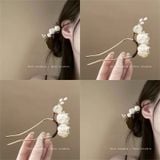  Trâm Cài Chữ U Hoa Mộc Lan 