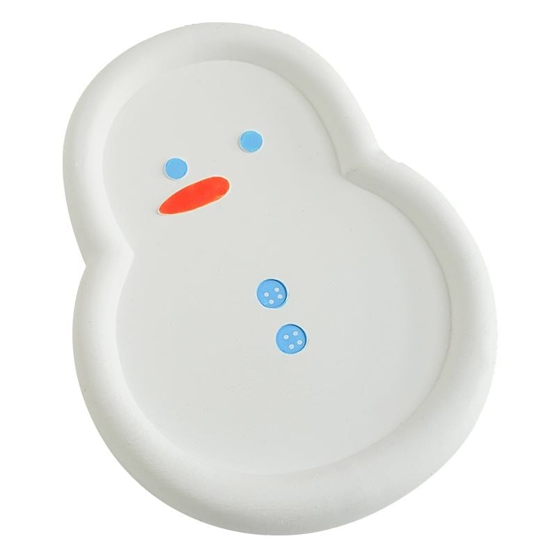 Khay Đựng Nến Thơm Snowman 
