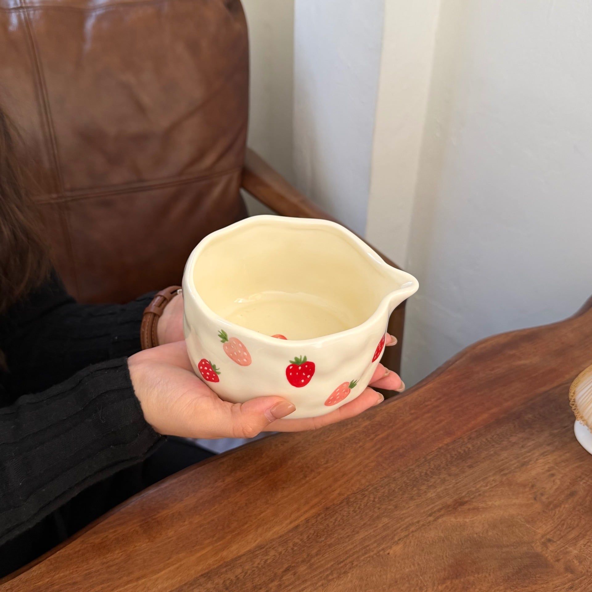  Bát Chawan Dâu Tây 