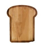  Khay Gỗ Hình Bánh Mì Có Viền 