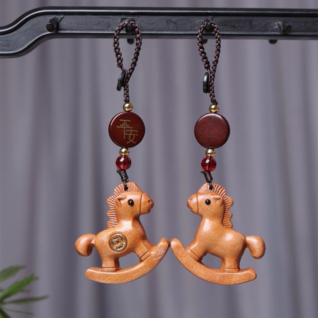  Dây Treo Ngựa Bập Bênh Gỗ Đàn Hương 