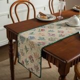  Khăn Trải Bàn Hoa Retro Kiểu Pháp 