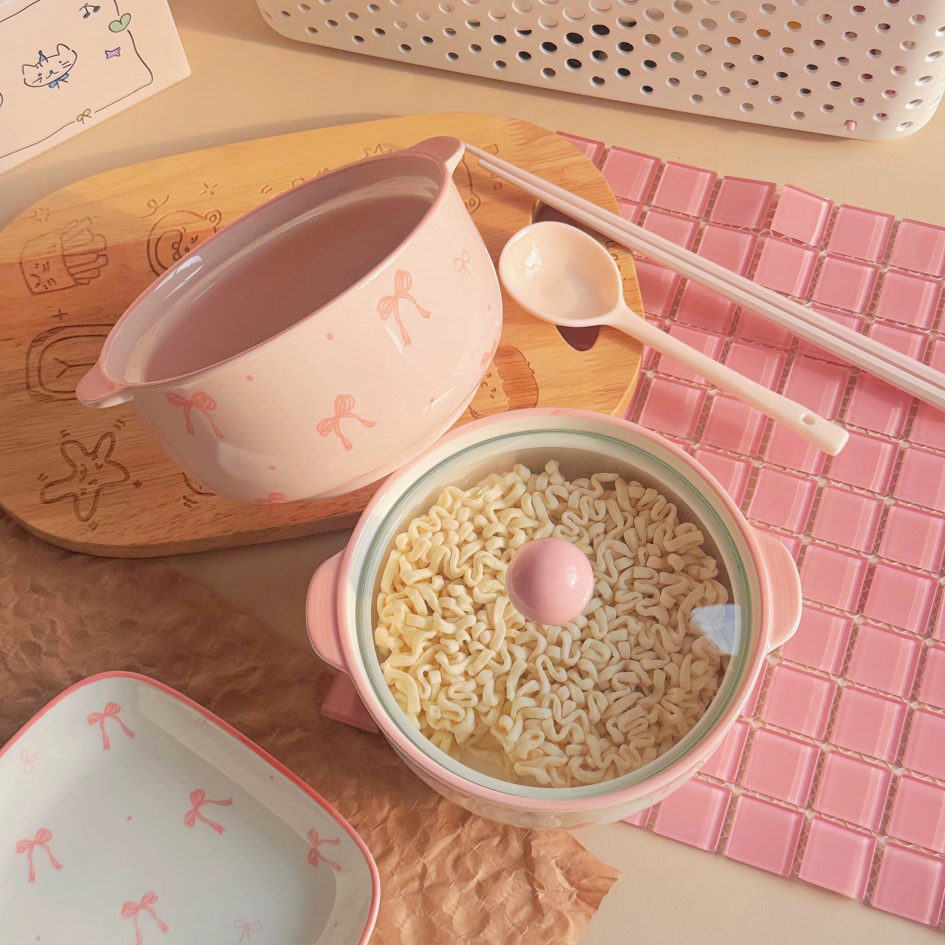  Nồi Úp Mì Ribbon 