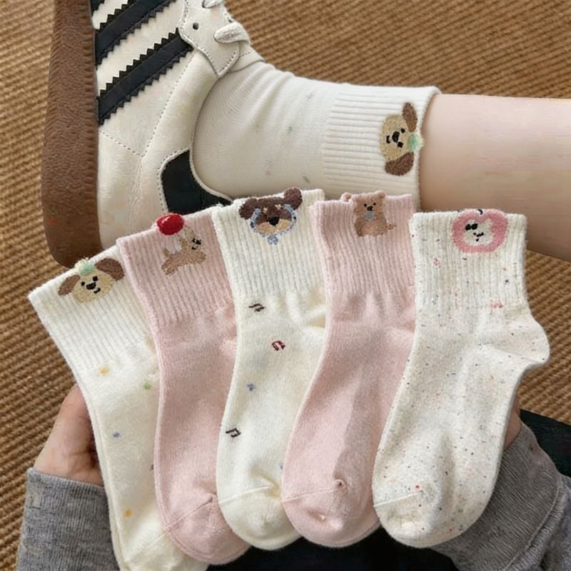  BST Tất Cún Đáng Yêu 