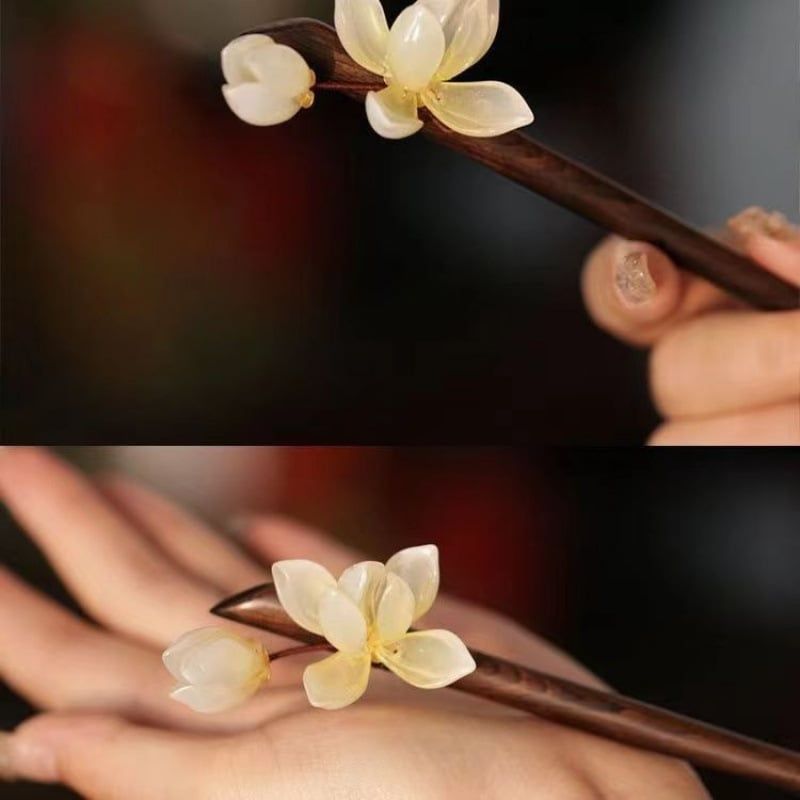  Trâm Cài Tóc Hoa Mộc Lan 