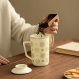  [ORDER] Cốc Gốm Mạn Hoạ 