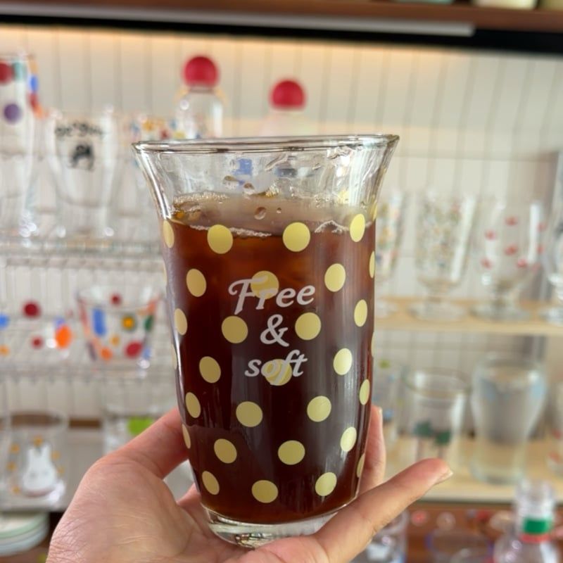  Cốc Thủy Tinh Candy Dot 