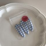  Set Kẹp Tóc Kẻ Caro 
