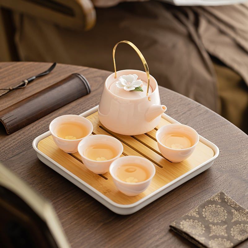  Bộ Ấm Trà Hoa Ngọc 