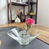  Bát Thủy Tinh & Cầu Lưới Cắm Hoa 
