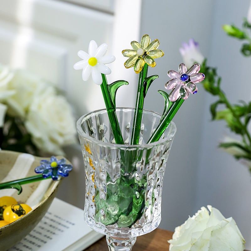  Thìa Thủy Tinh Daisy 