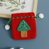  Túi Rút Len Móc Giáng Sinh 