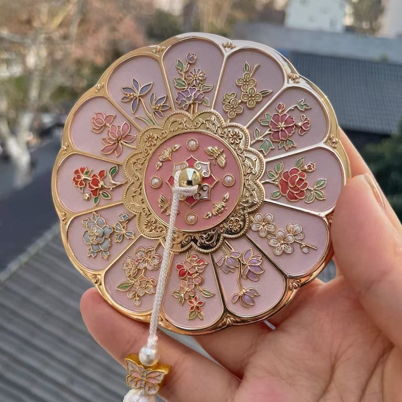  Gương Cầm Tay Én Xuân 