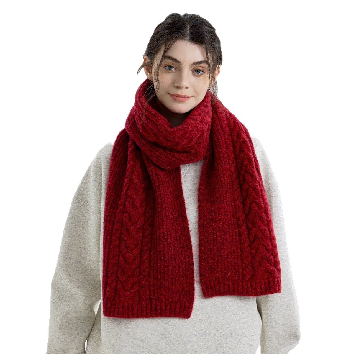  Khăn Quàng Cổ Vặn Thừng Winter Cozy 