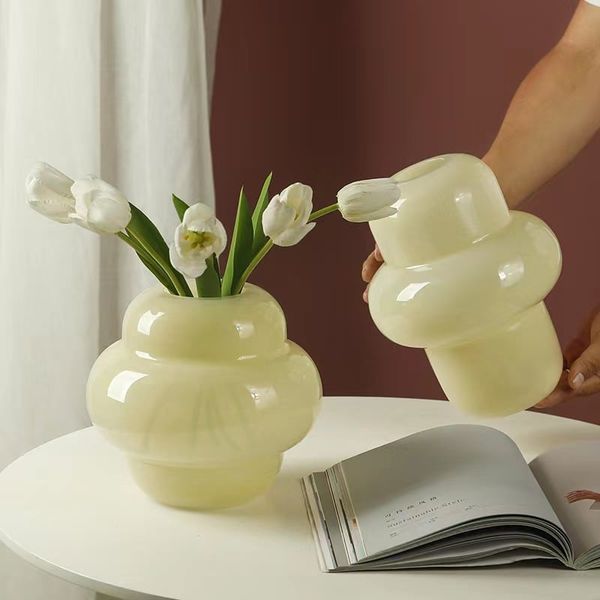  Bình Hoa Cream Bubble 