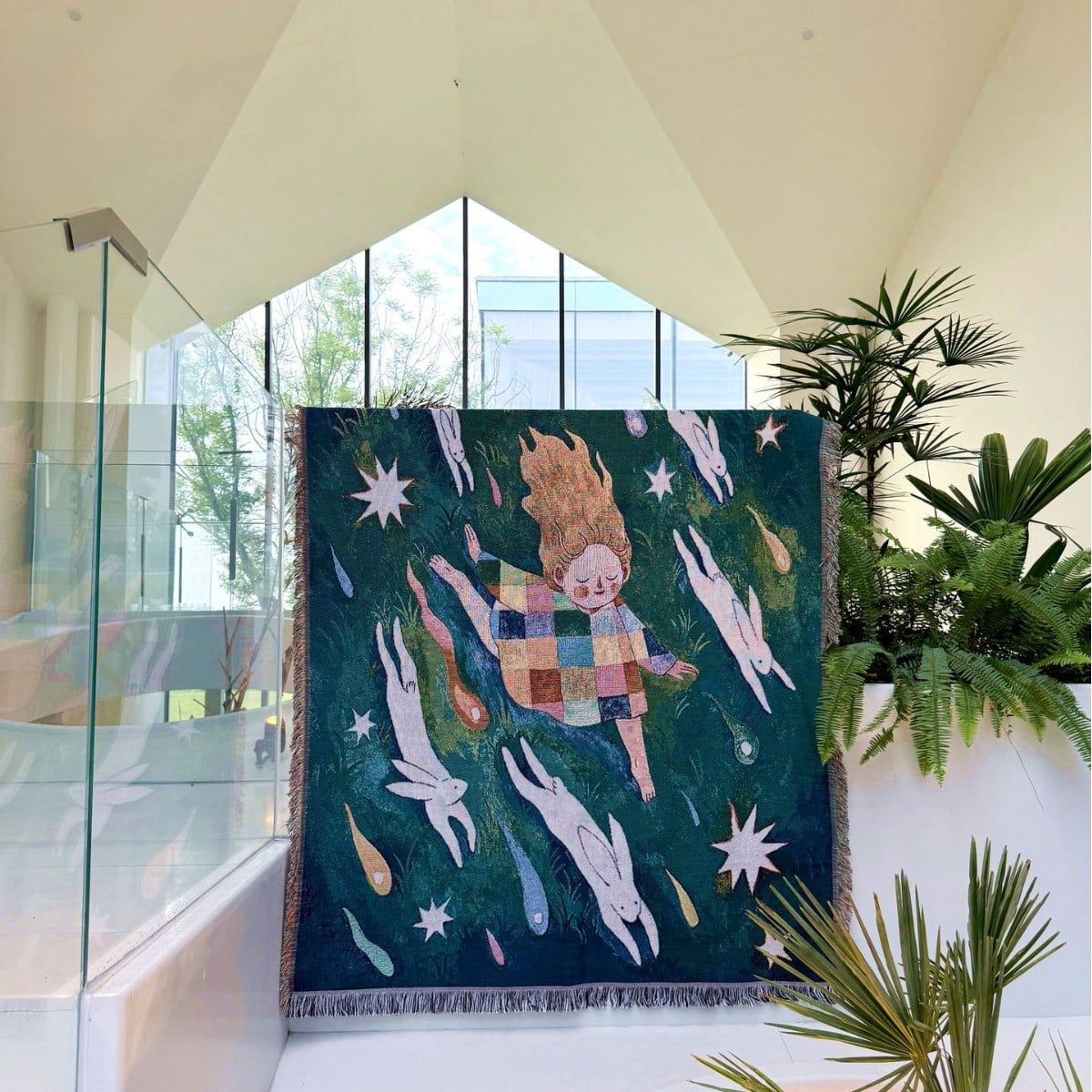  Thảm Xứ Sở Sao Và Thỏ Trắng 