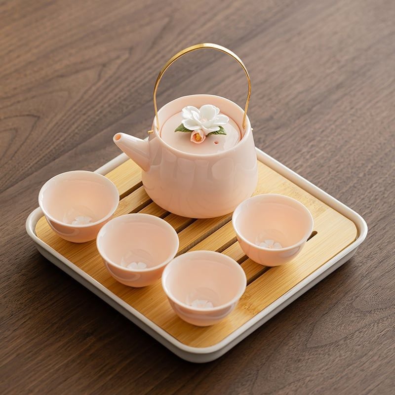  Bộ Ấm Trà Hoa Ngọc 