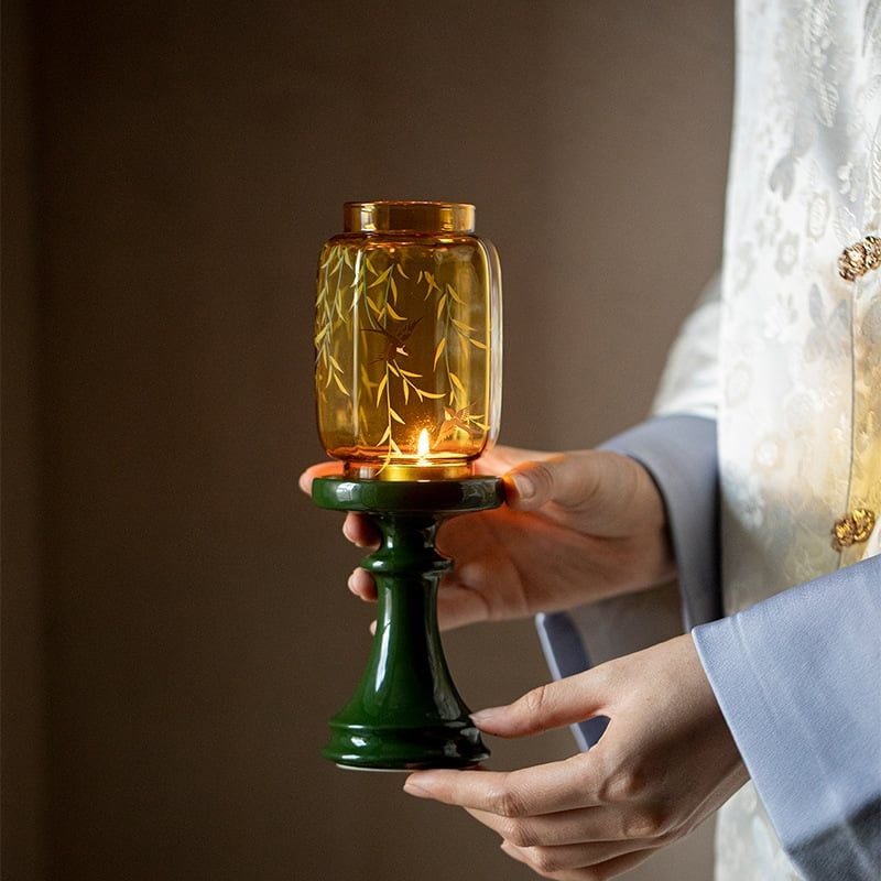  Đèn Chân Nến Lục Trúc Đăng 