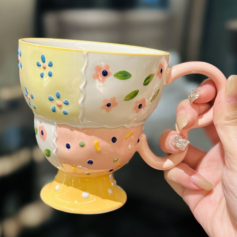  Cốc Gốm Patchwork Bliss 