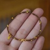  Vòng Tay Chỉ Nâu Kim Phúc 