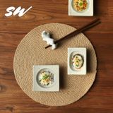  Đĩa Gia Vị Gốm Trắng Nhật Bản 