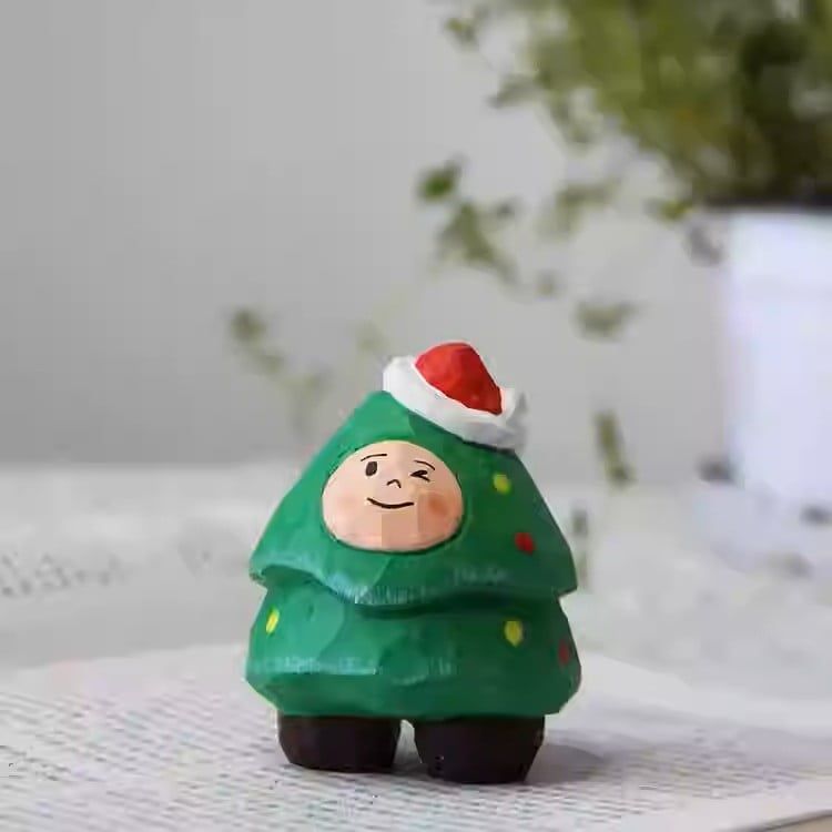  Tượng Khắc Gỗ Giáng Sinh 