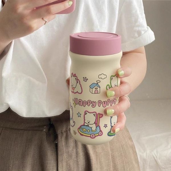  Bình Giữ Nhiệt Happy Puppy 