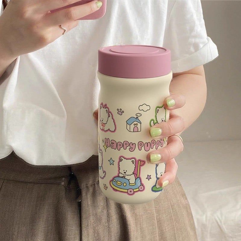  Bình Giữ Nhiệt Happy Puppy 