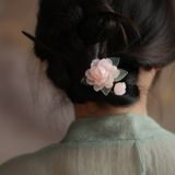  Trâm Cài Tóc Hoa Mẫu Đơn 