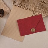  Bì Thư Đỏ Họa Tiết Chìm 