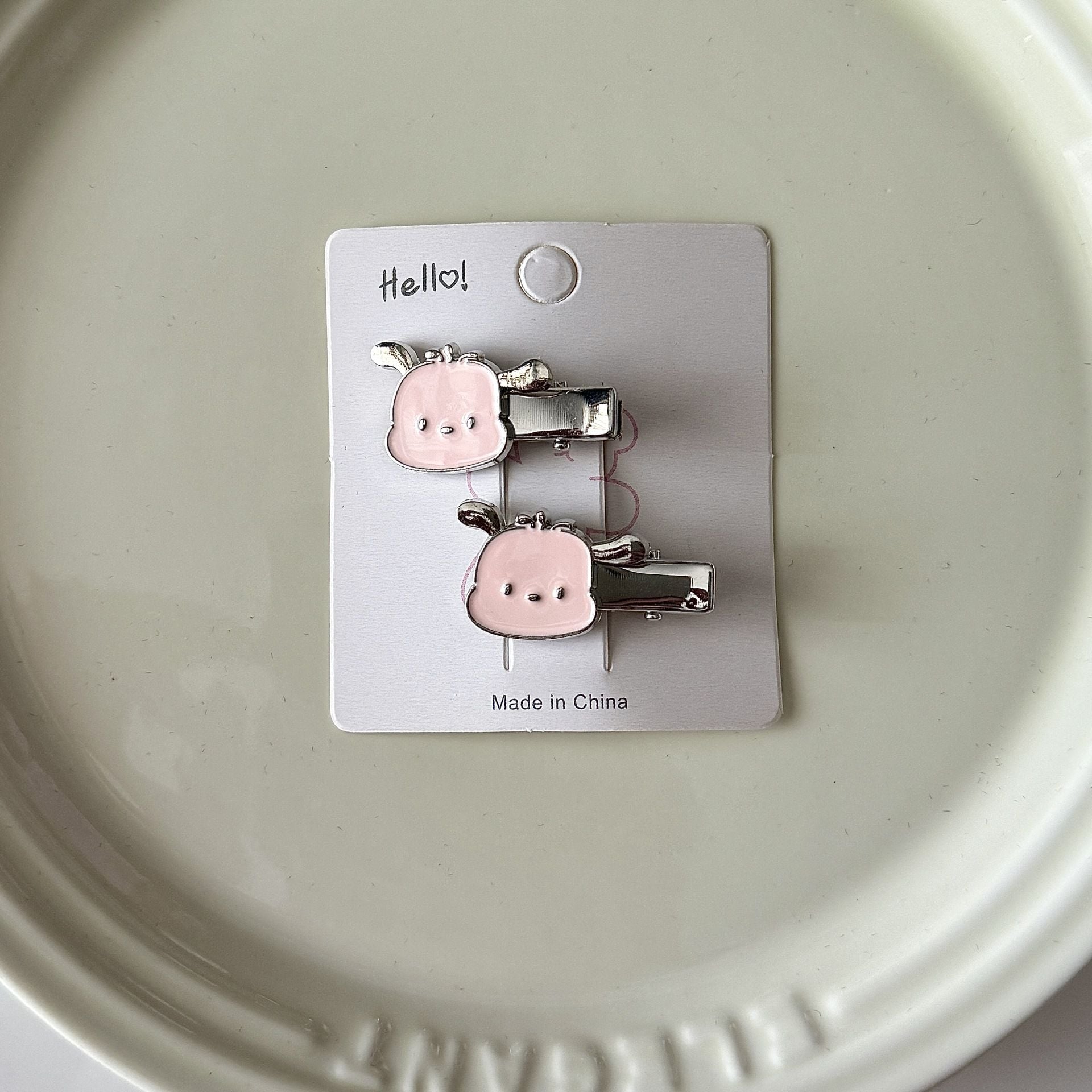  Kẹp Tóc Kim Loại Pochacco 