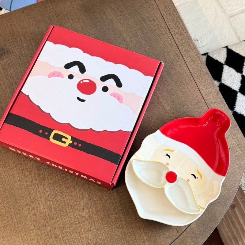  Đĩa Và Khay Nước Chấm Santa 