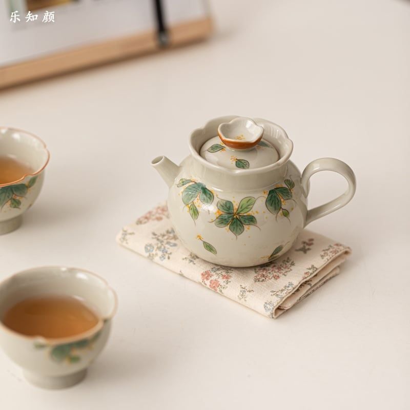  Bộ Ấm Trà Chi Hoa Mộc 