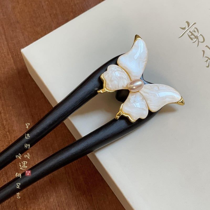  Trâm Cài Tóc Bướm Xà Cừ 