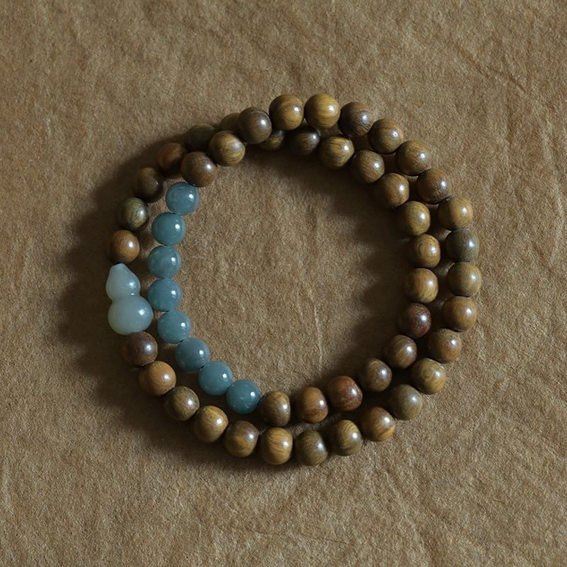  Vòng Tay Bầu Hồ Lô Ngọc Bích 