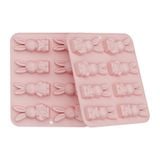  Khuôn Silicone Thỏ Hoa 