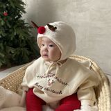  Jumpsuit Tuần Lộc Trắng 